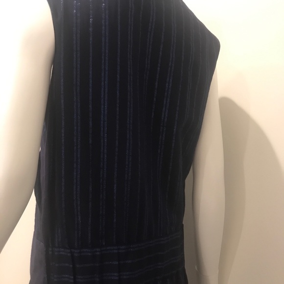 Maria Cornejo Madira maxi dress blue metal stripe - Picture 5 of 10